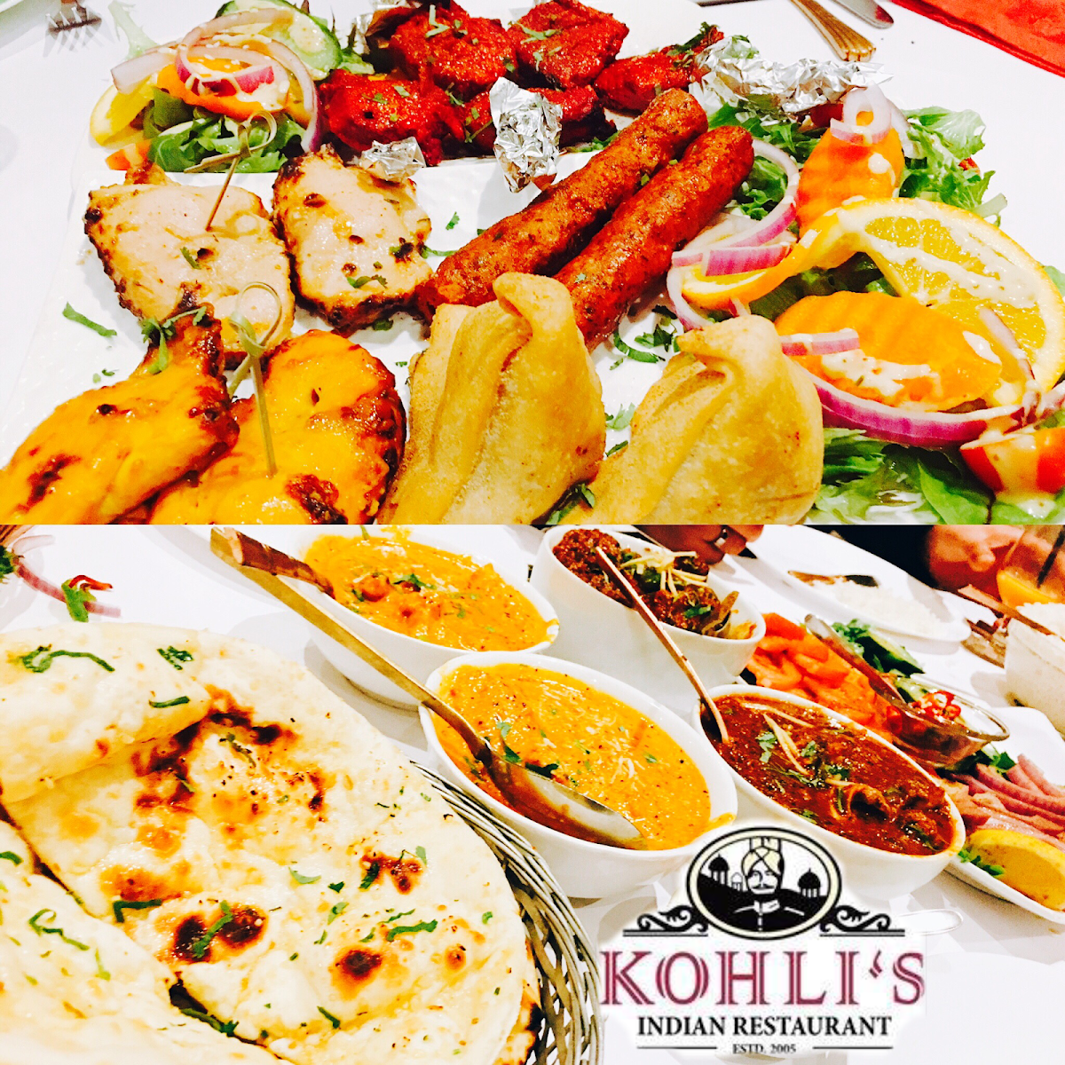 Non Vegetarian Platter, Kohlis Indian Restaurant Nowra