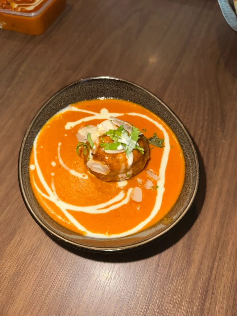 Shahi Paneer V GF, Kohlis Indian Restaurant Nowra
