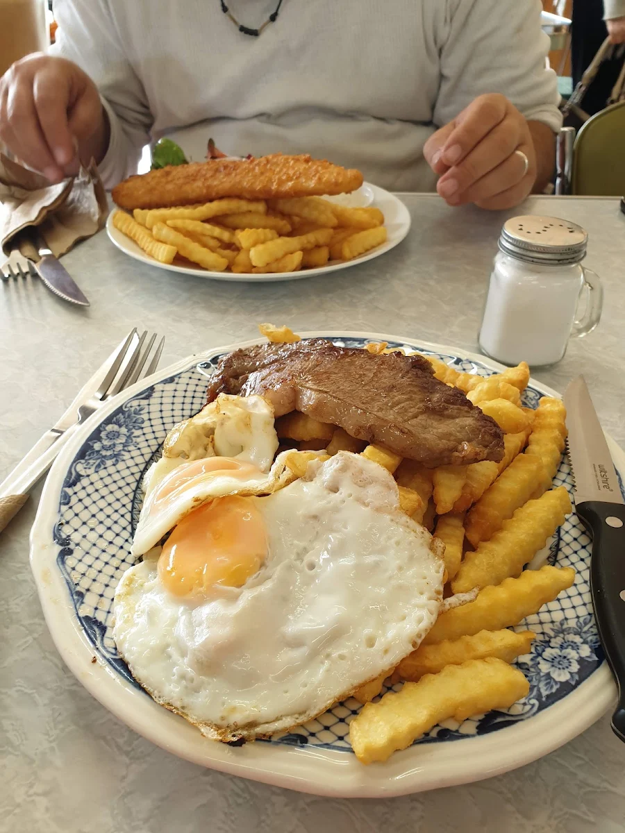 Steak Egg & Chips