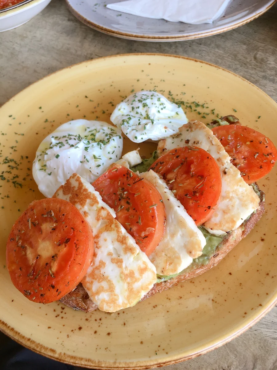 Halloumi on Toast