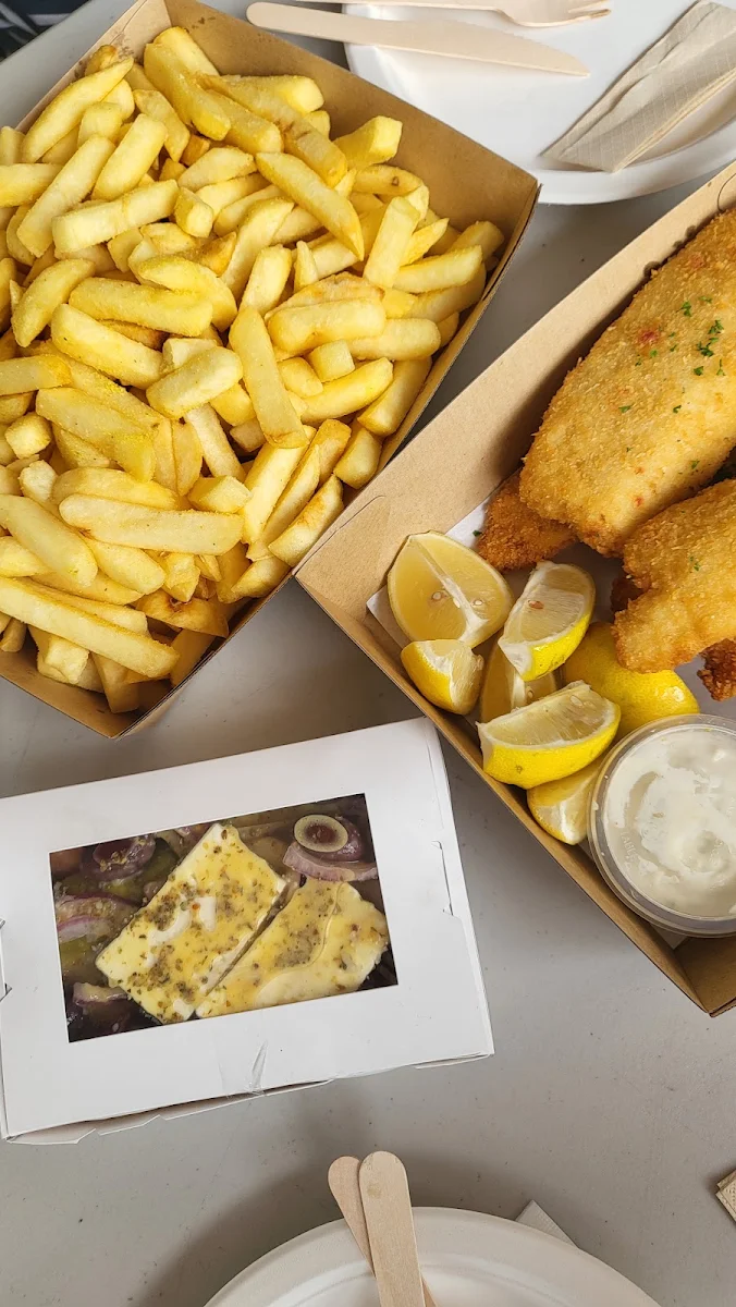 Crumbed Cod & Chips, Sea Fuel Cleveland