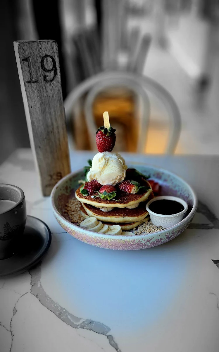 Pancakes with Maple Syrup