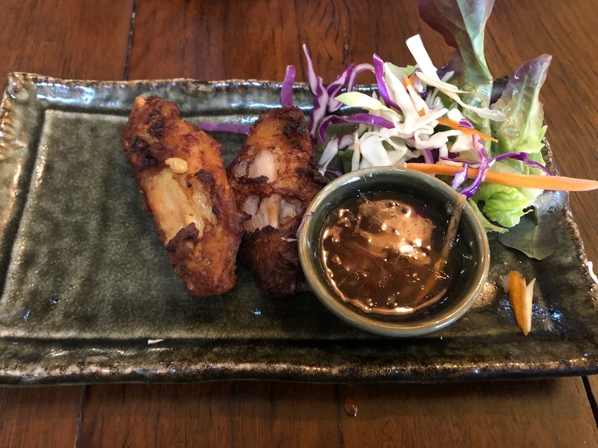 Fried Chicken Wings Entree