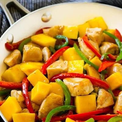 Mango Chicken, 2 Brothers Indian Restaurant