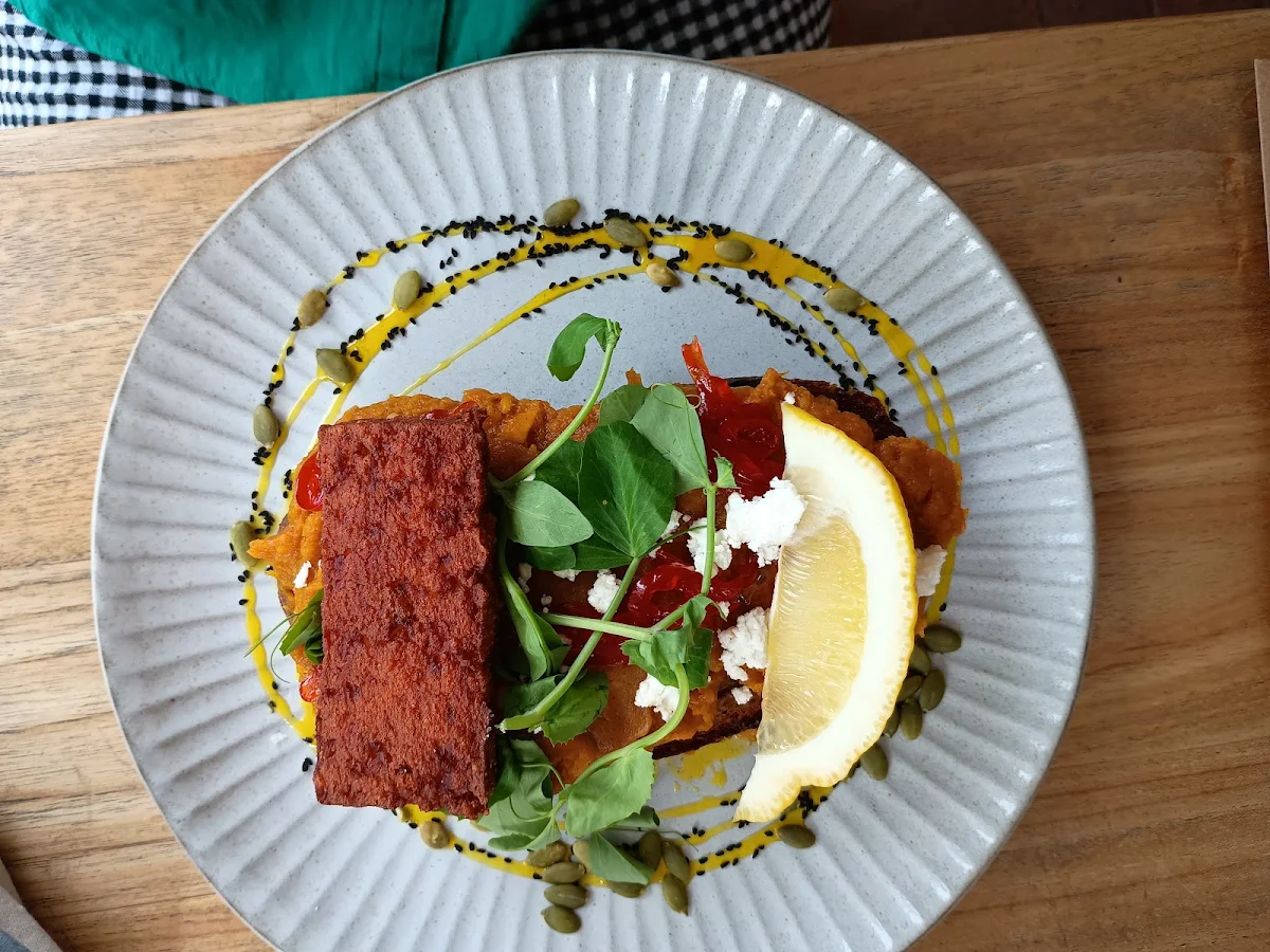 Smashed Maple Pumpkin Halloumi