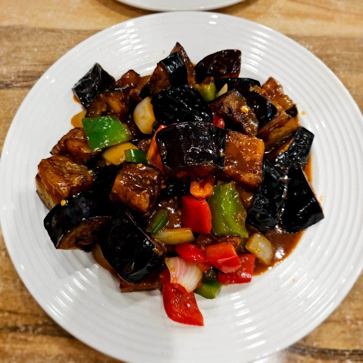 Stir Fried Eggplants
