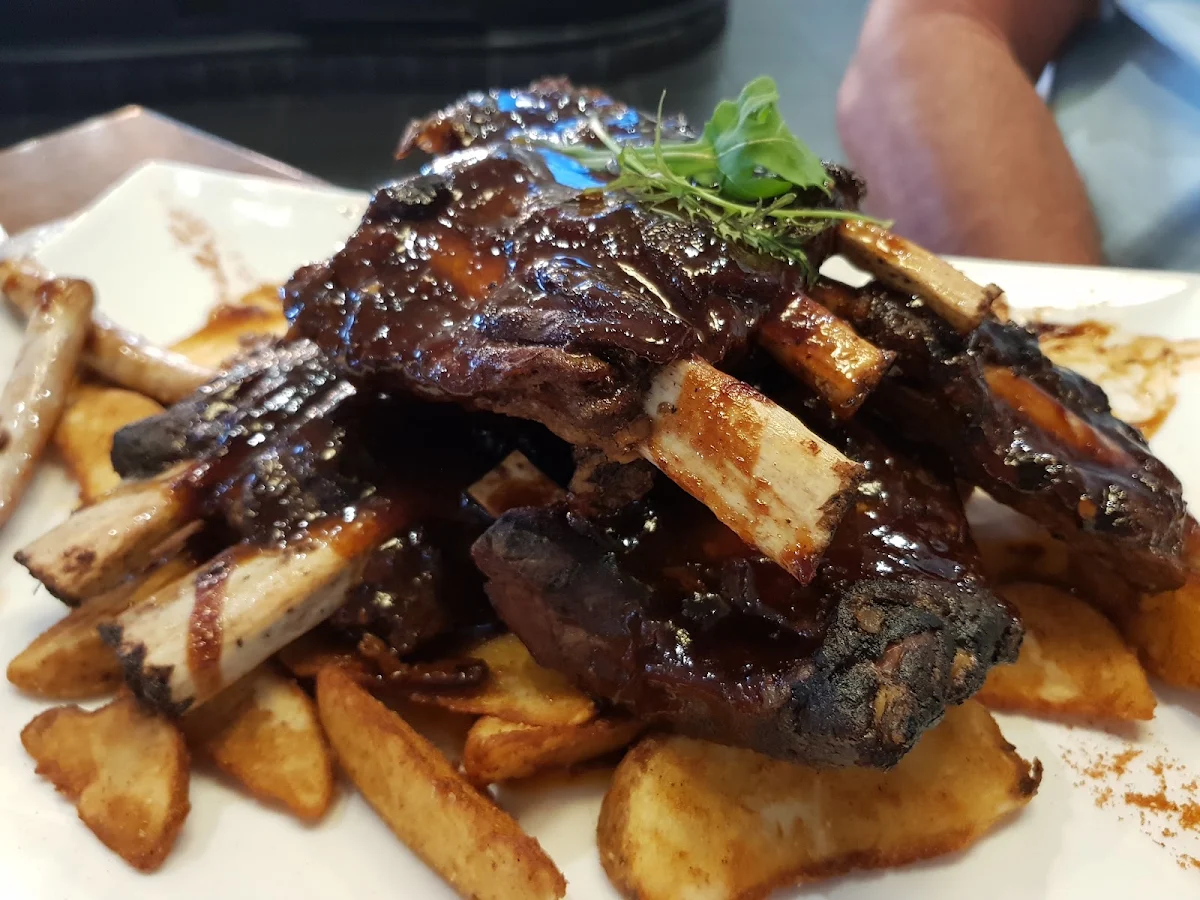 Pork Ribs with Smokey BBQ Sauce