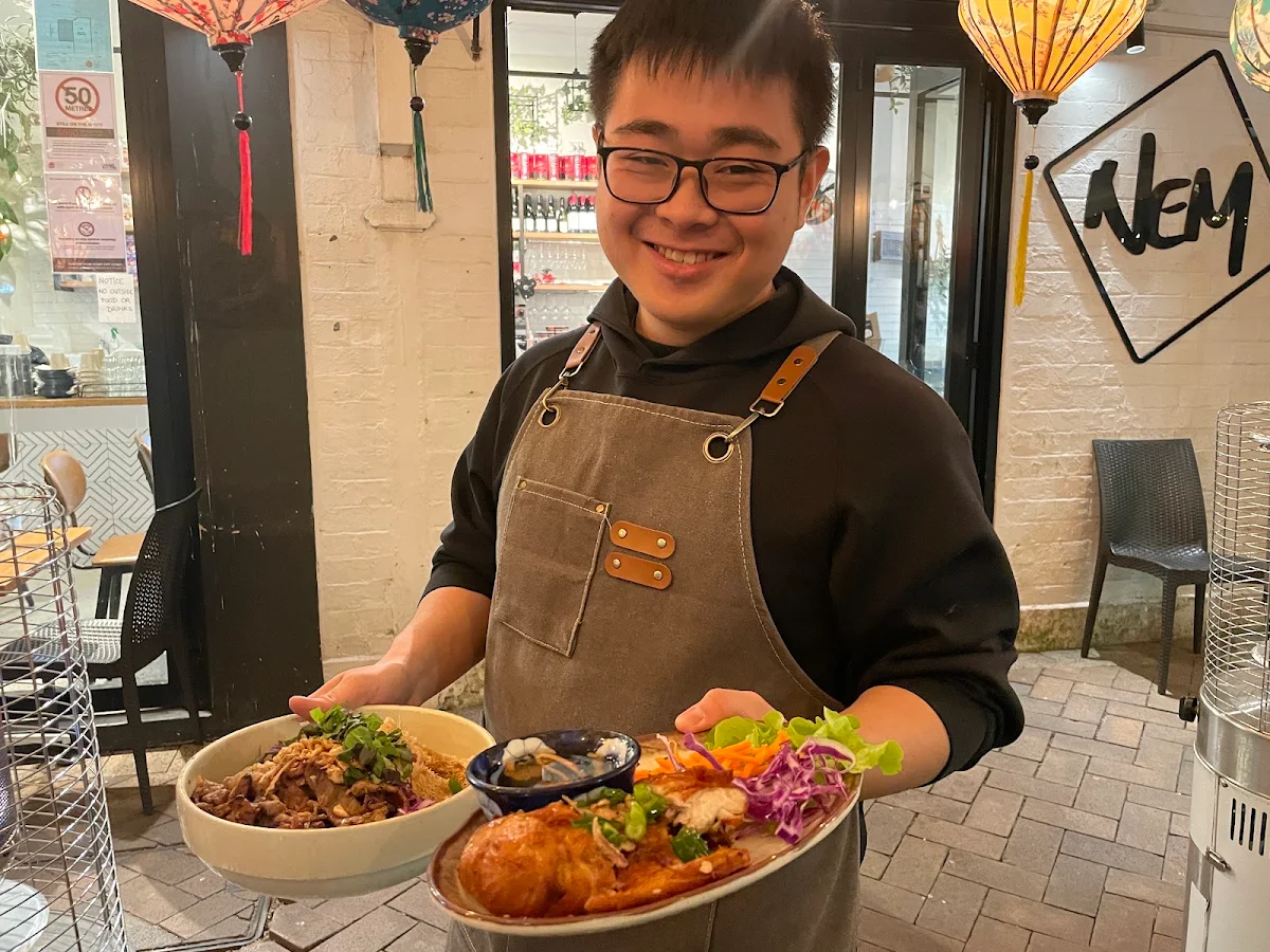 Crispy Chicken and BBQ Pork