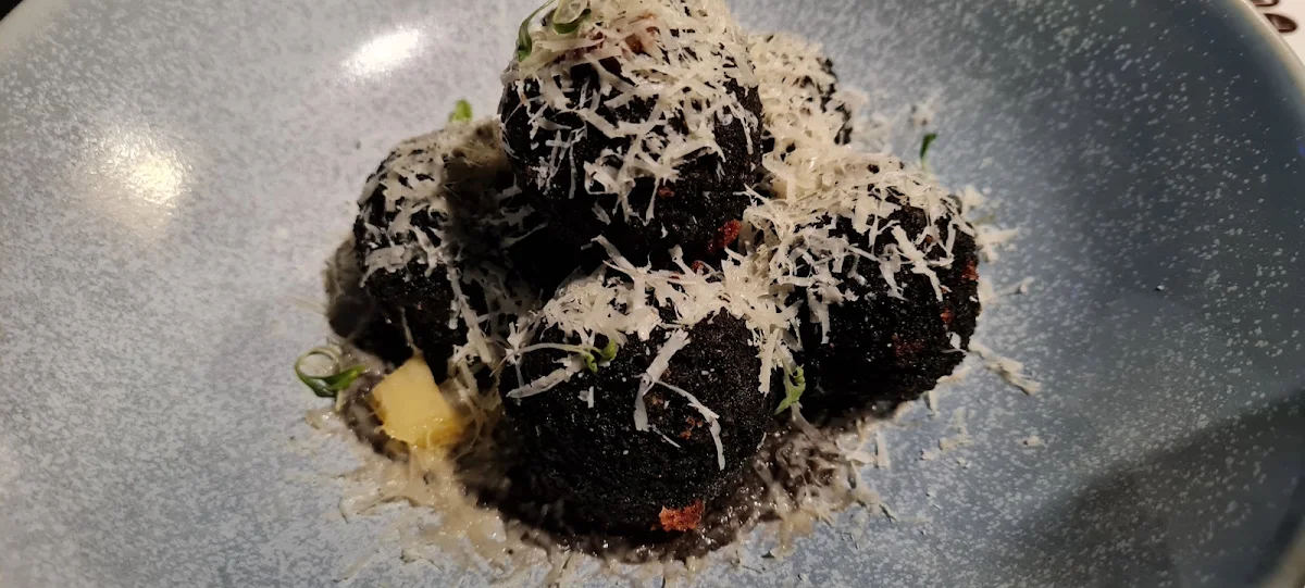 Mushroom Arancini, Fleet Rooftop Bar