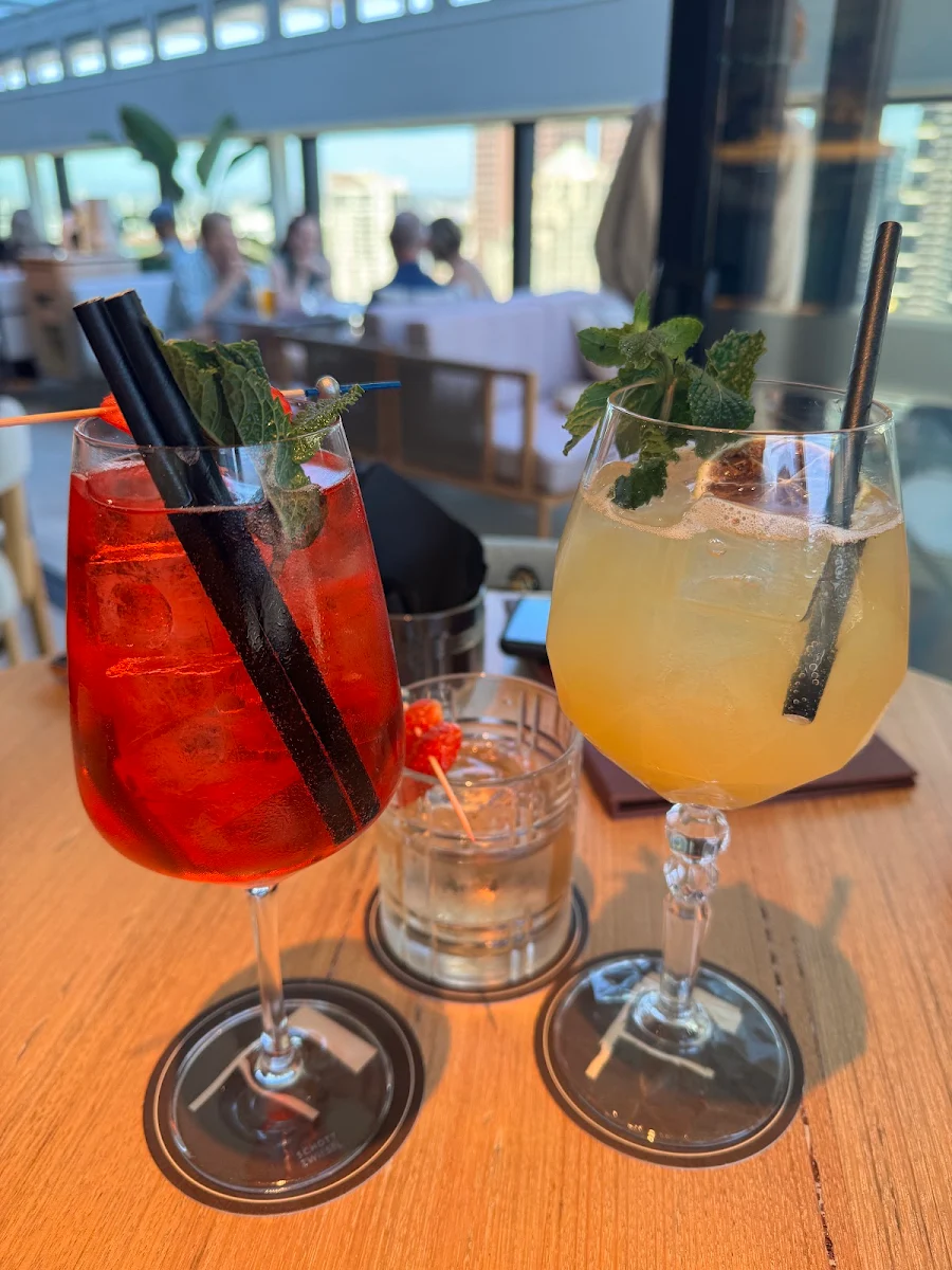 Passion Fruit Kombucha, Fleet Rooftop Bar