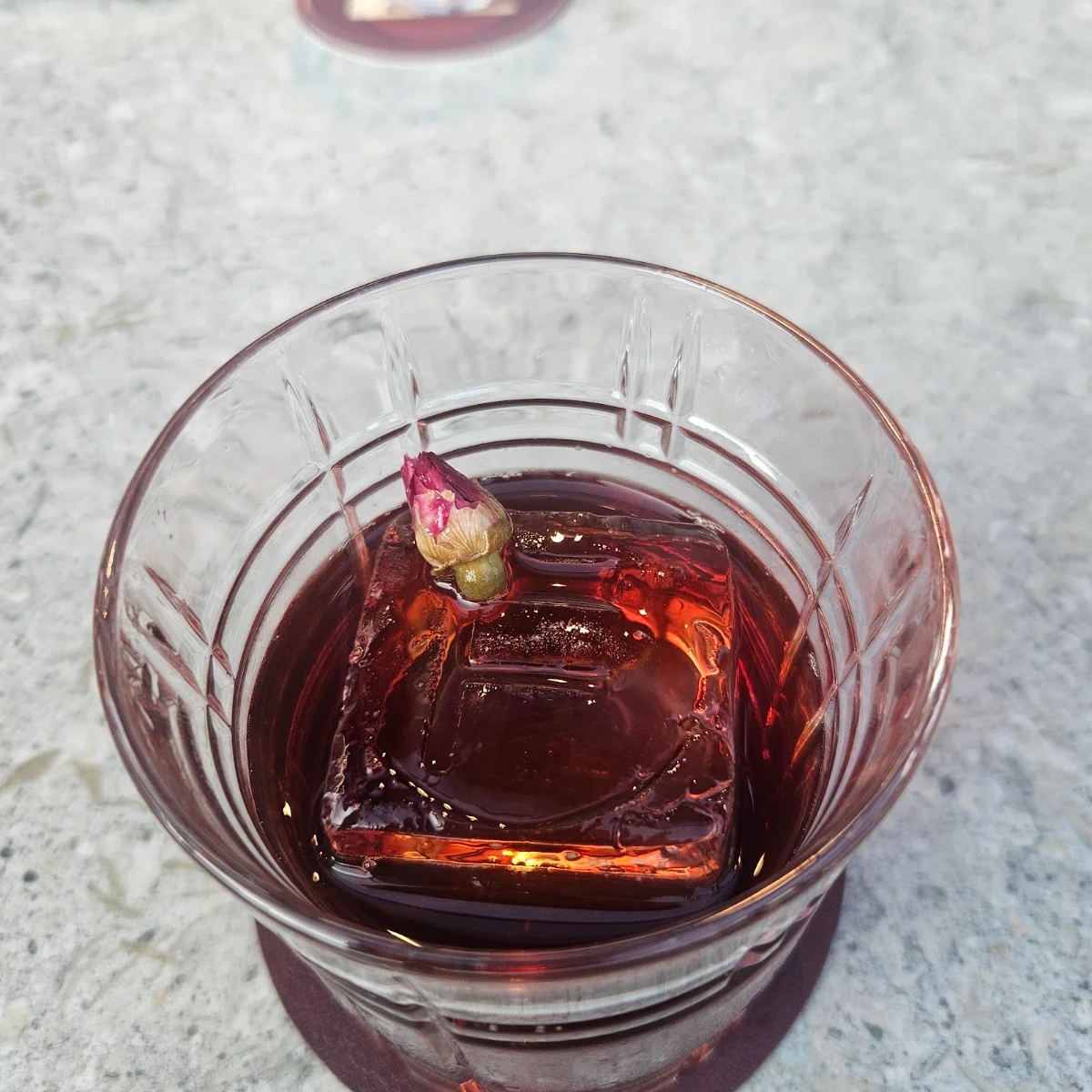Rose Negroni, Fleet Rooftop Bar