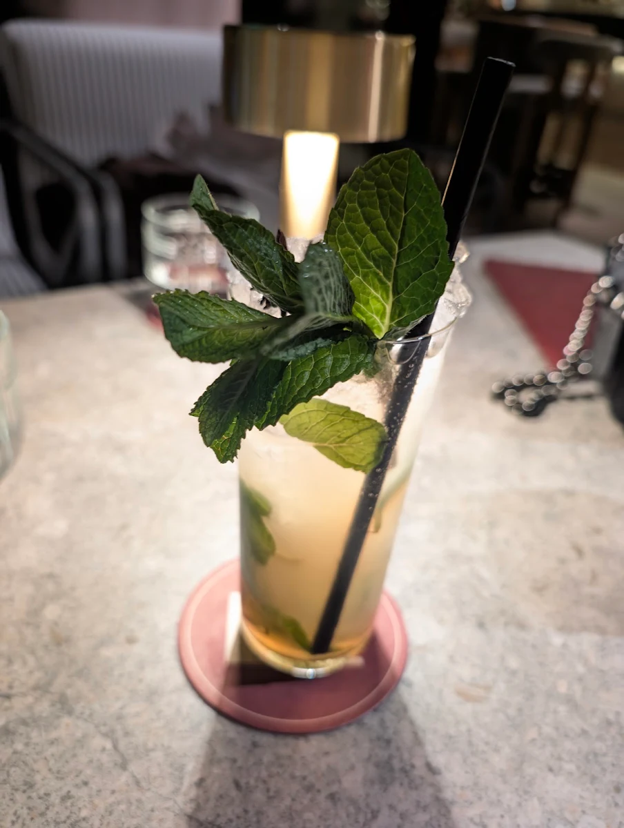 Winter Spiced Moji, Fleet Rooftop Bar
