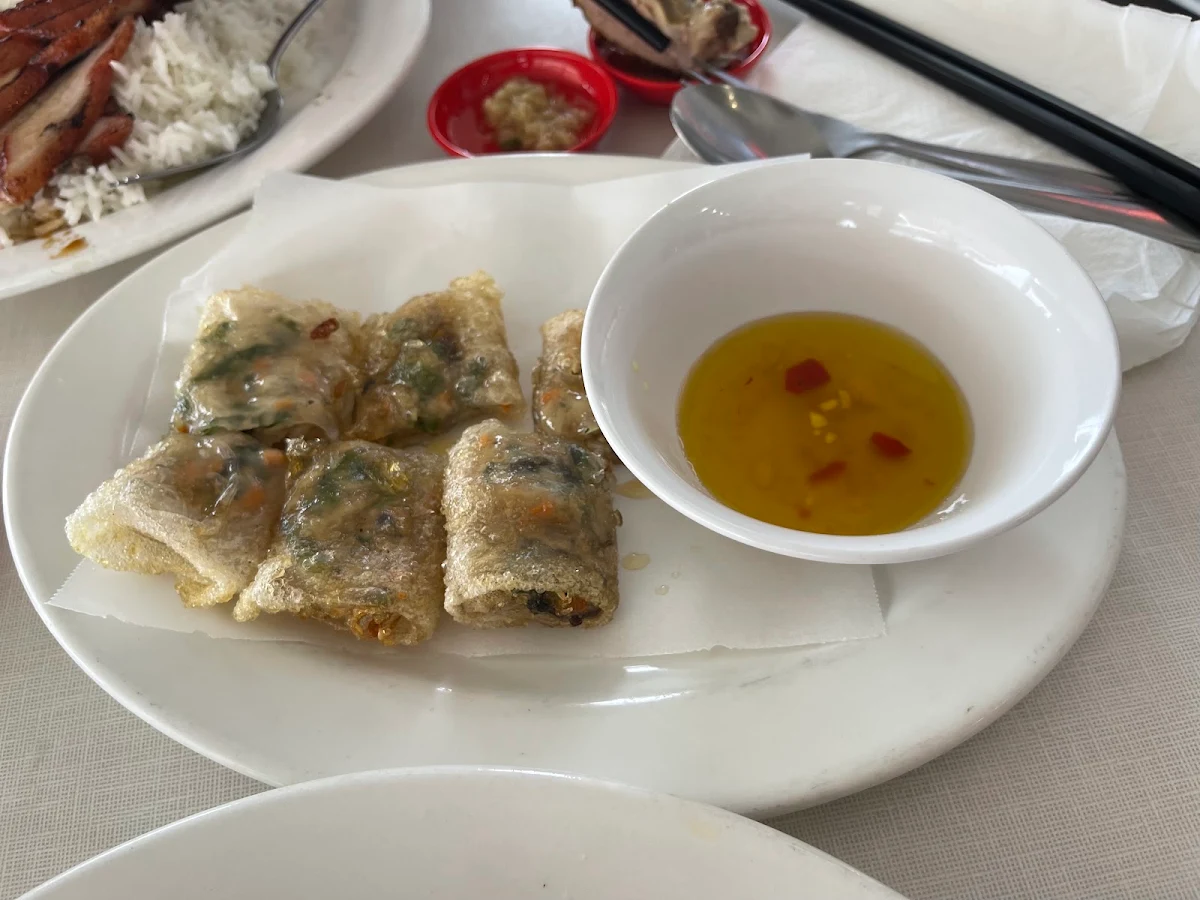 Spring Rolls, Cafe China On Mulgrave Road