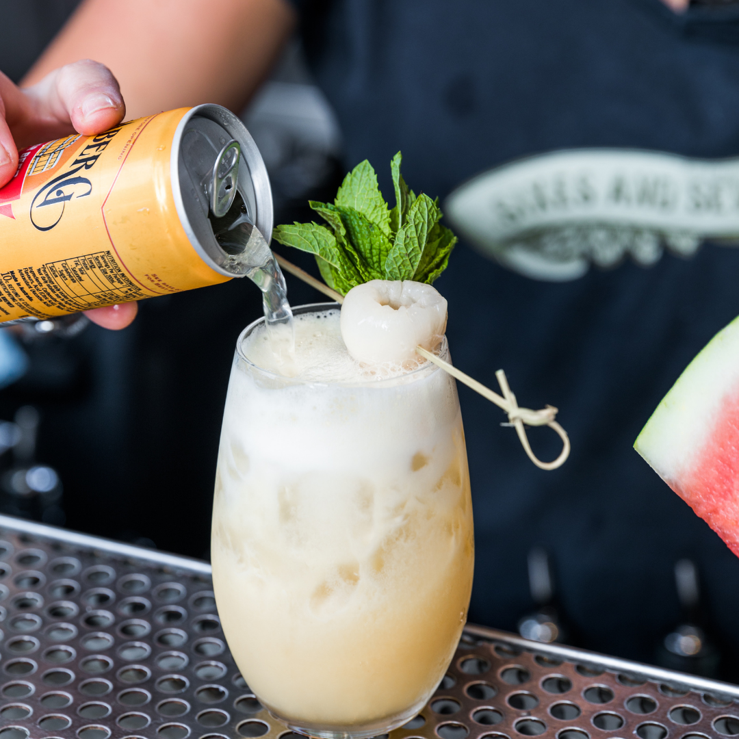 Pineapple Gin Fizz, At Sixes And Sevens