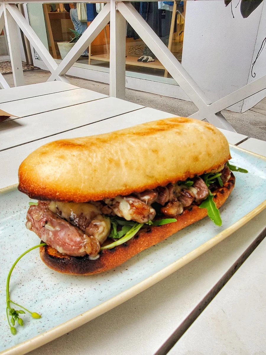 Steak Sandwich, At Sixes And Sevens
