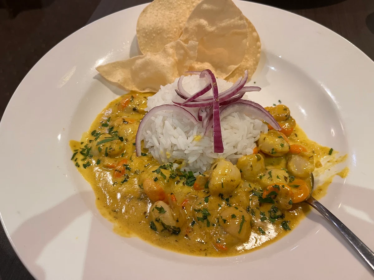 Curried Scallops