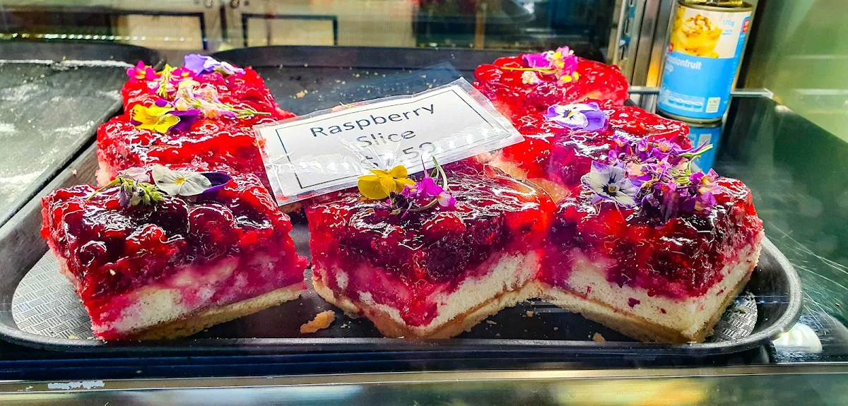 Raspberry Slice, Bakery Patisserie Schwarz