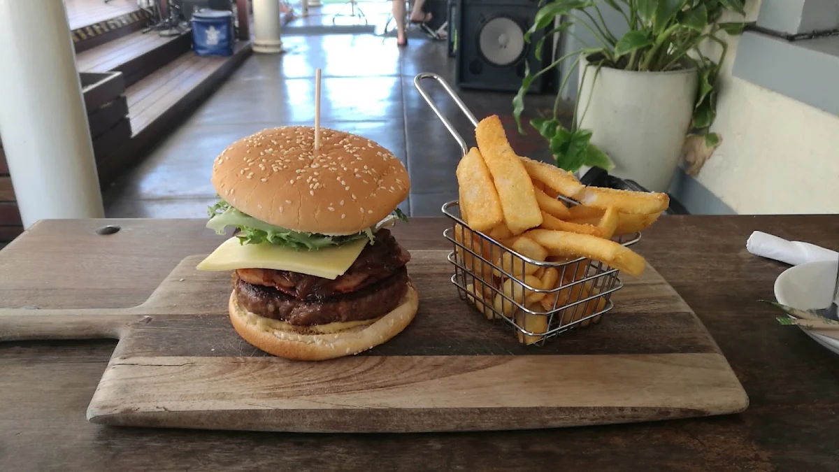 Burger and Fries