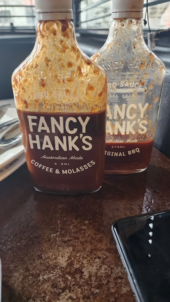 BBQ Sauce, Fancy Hank's Barbecue Restaurant
