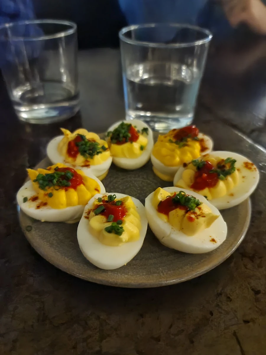 Deviled Egg, Fancy Hank's Barbecue Restaurant