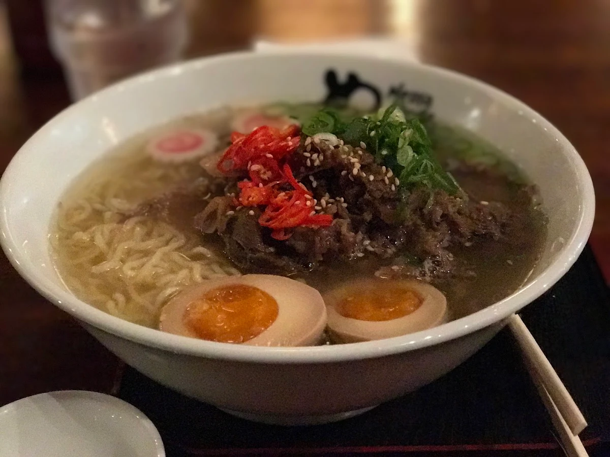 Chilli Beef Ramen, Menya City Japanese Noodle Bar