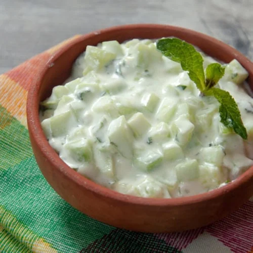 Yogurt Cucumber Dip, Mashawi Beirut