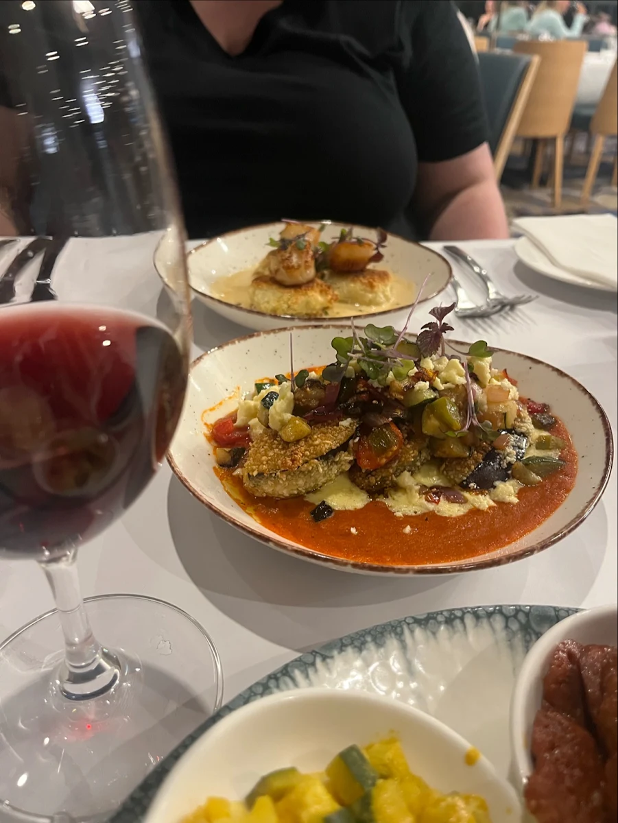 Seared Scallops, Basalt by the Sea