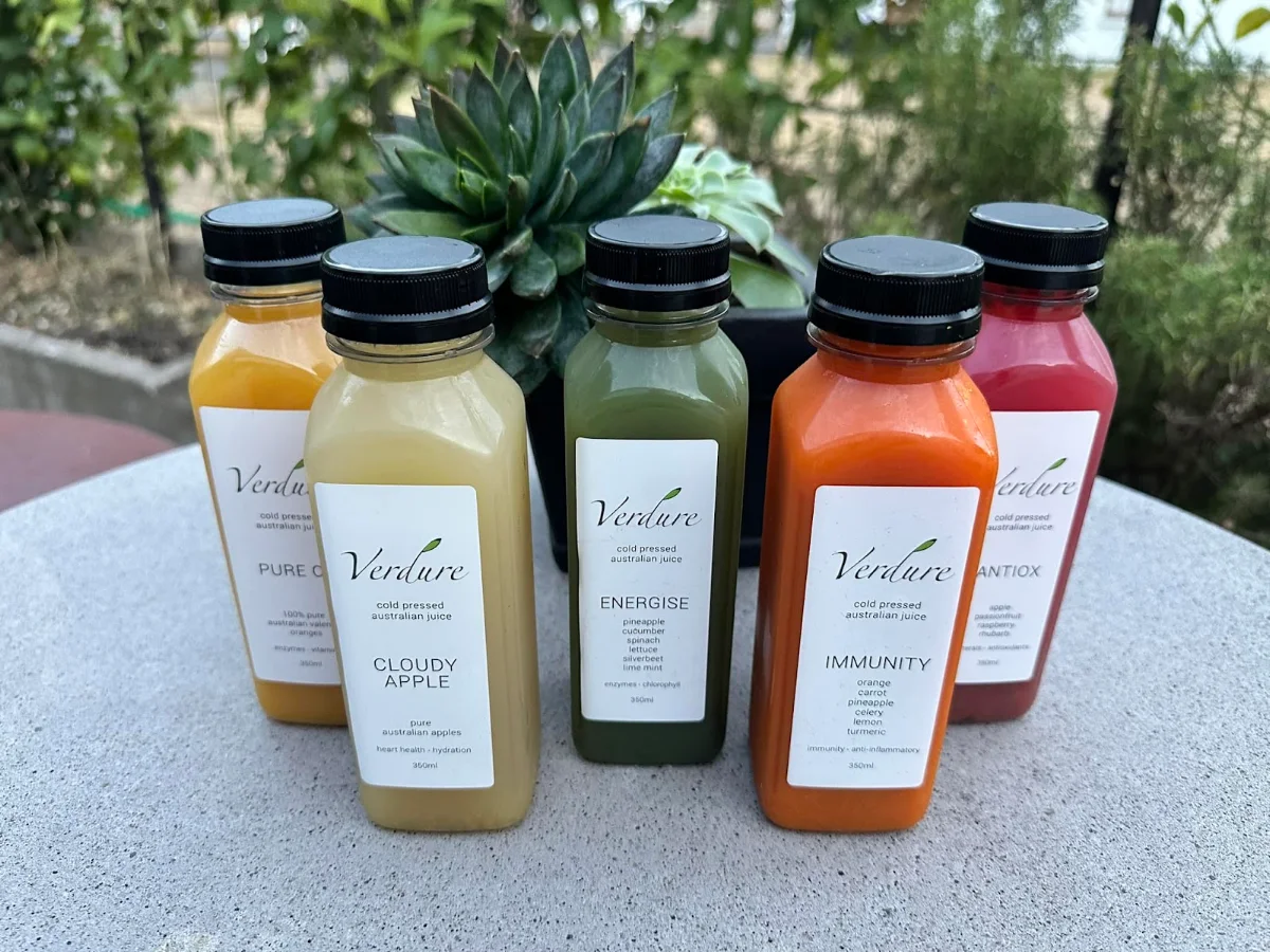 Pressed Juices, Verdure Bistro