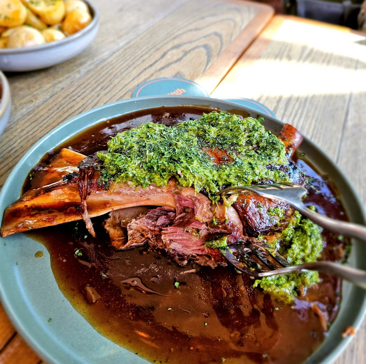 12hr Lamb Shoulder, The Plough & Ale