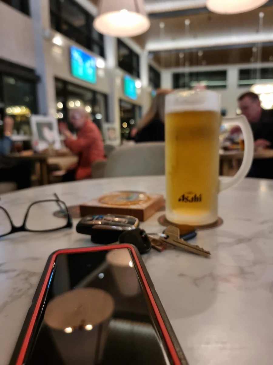 Asahi Super Dry, The Plough & Ale