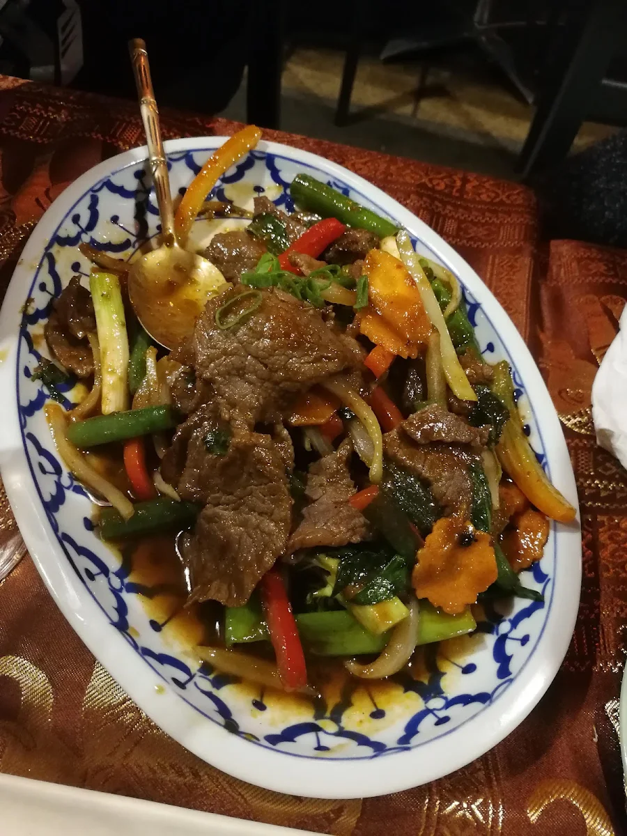Beef with Black Bean Sauce