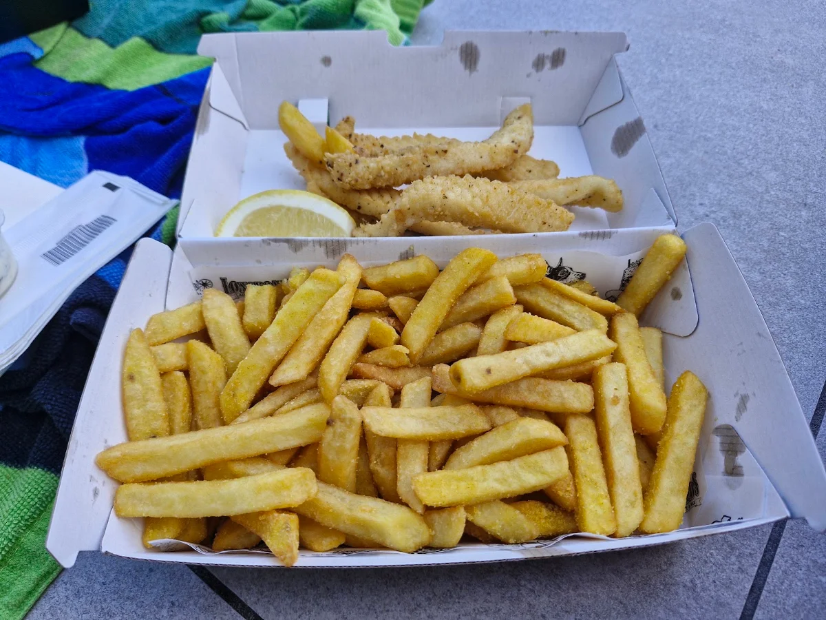 Squid & Chips, Longboards Laidback Eatery & Bar