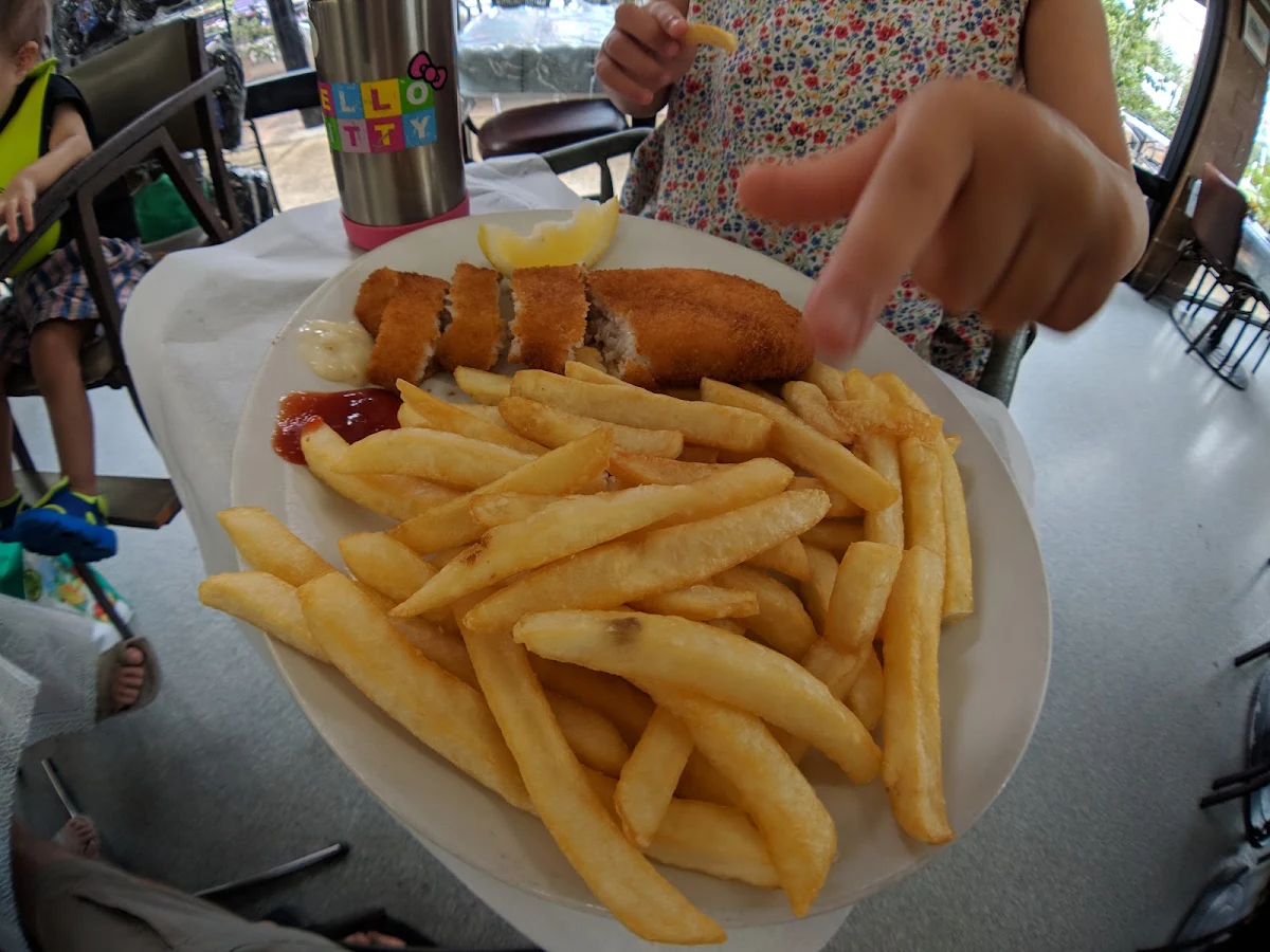 Fish and Chips, Country Diner (Starburst Diner)