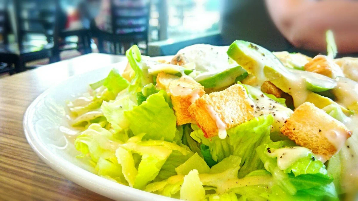 Caesar Salad, The Coffee Club - Airport Village