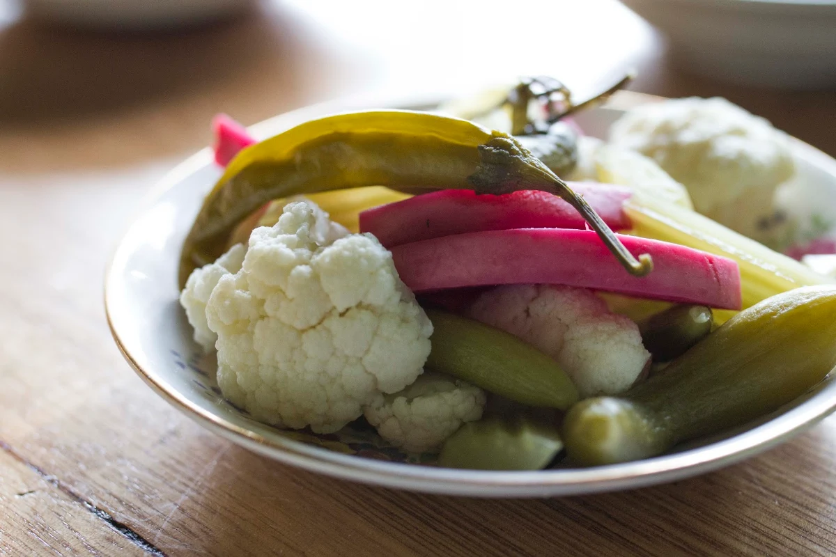 Lebanese & Iranian Pickled Vegetables