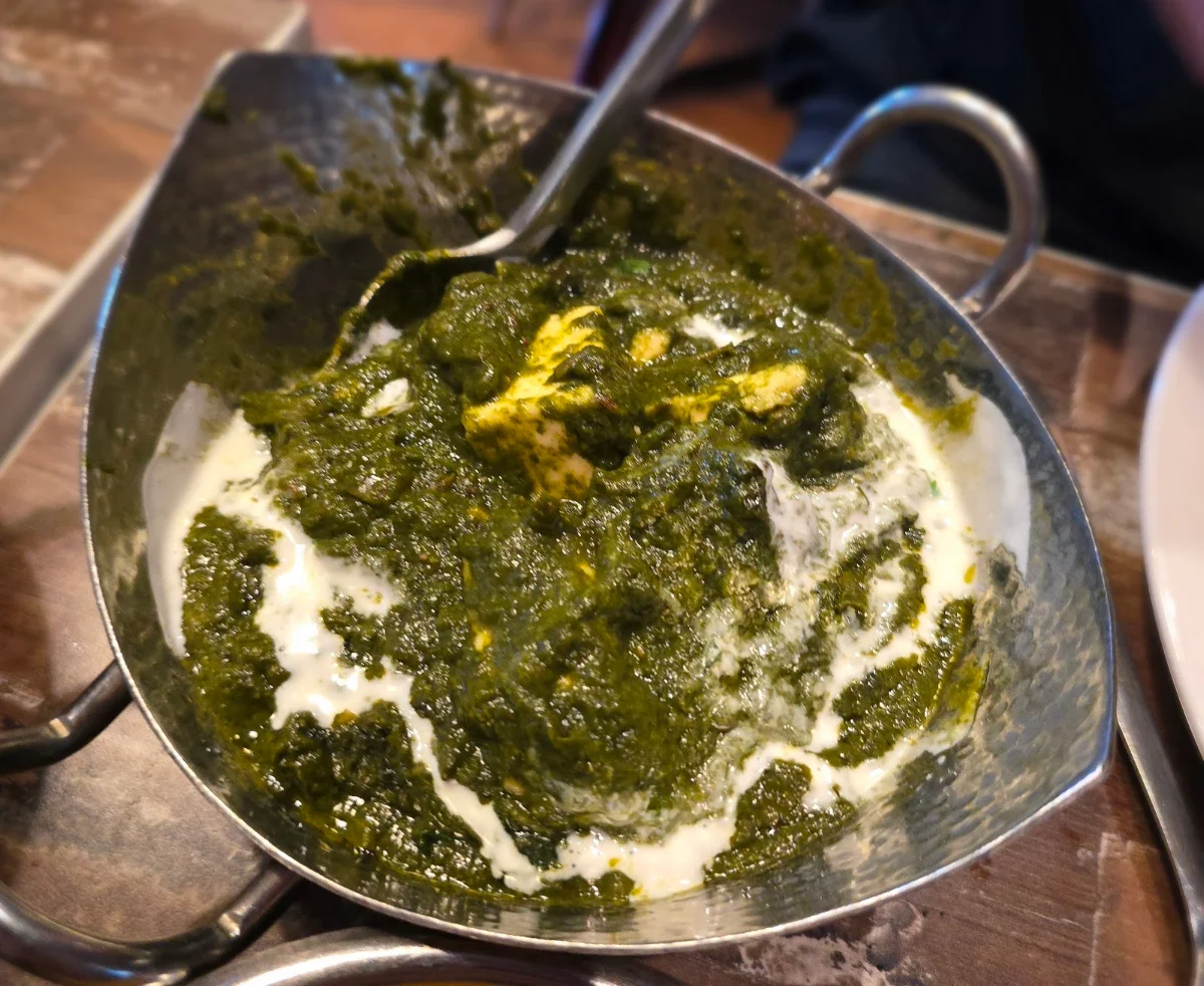 Chicken Saag, Aangan Footscray