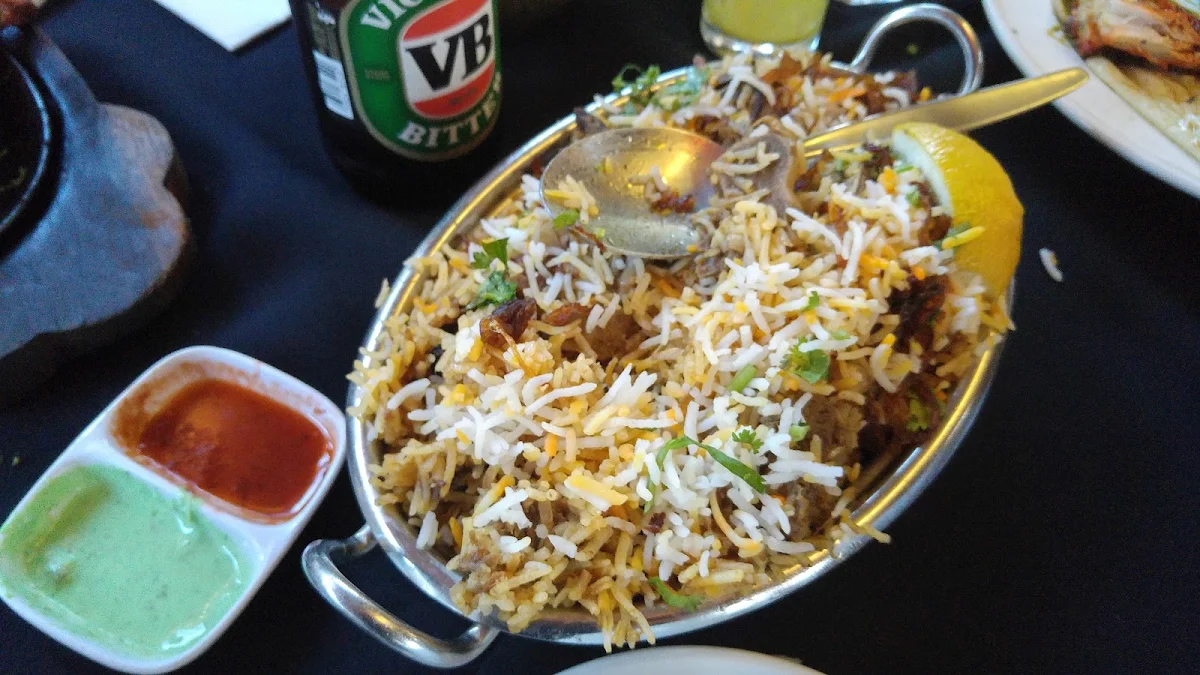 Vegetable Biryani, Aangan Footscray