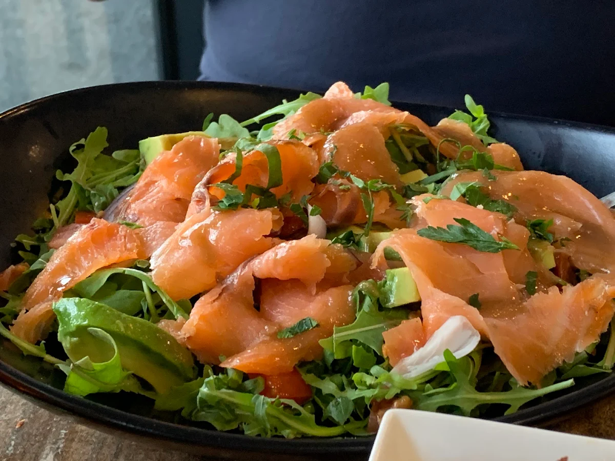 Smoked Salmon Salad GF