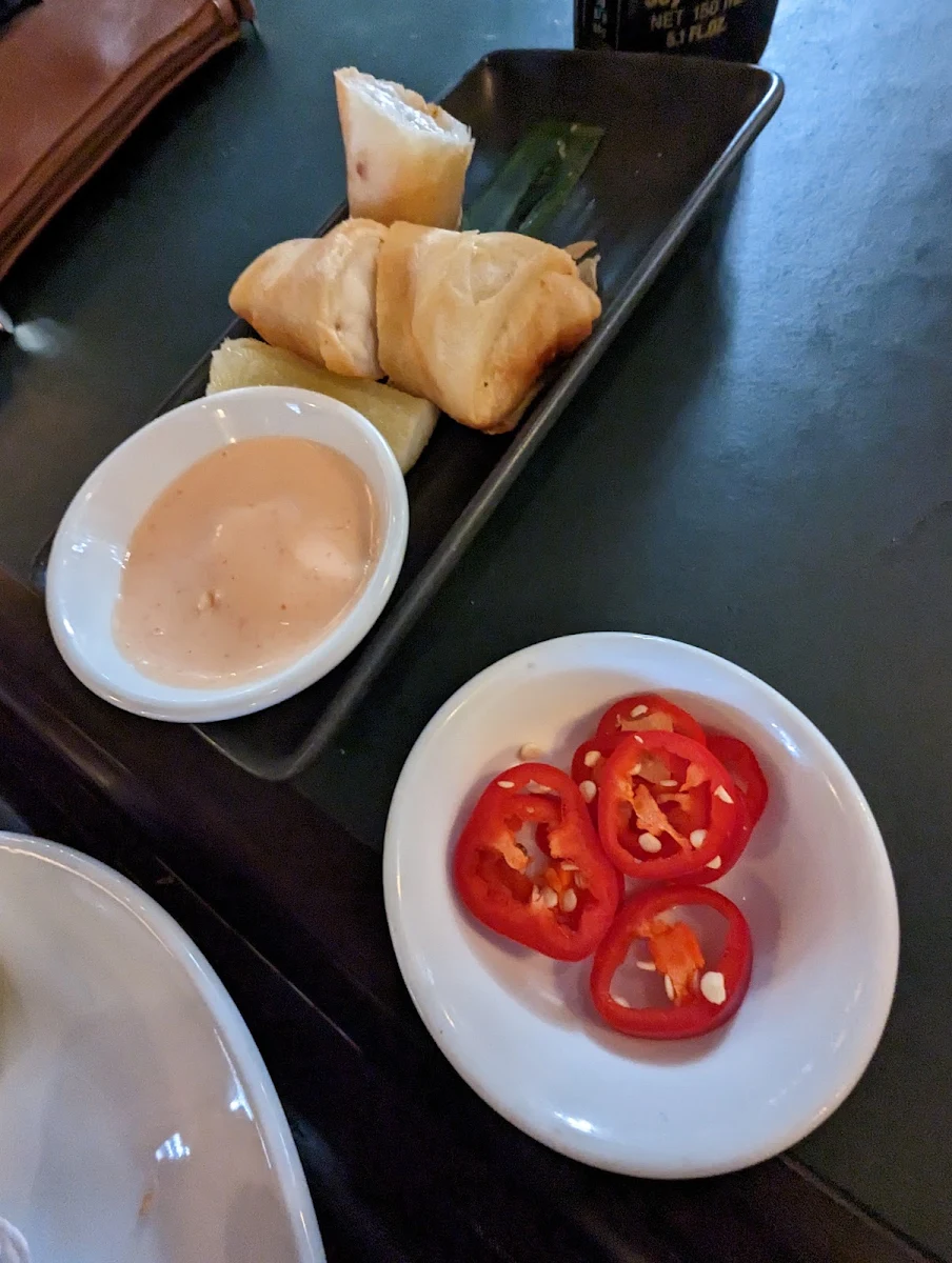 Bug Spring Rolls, Stanley Restaurant