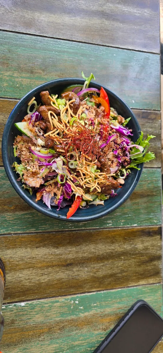 Thai Beef Salad, Malt & Honey Cafe