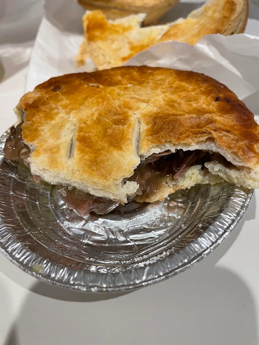 Beef Curry Pie, Morpeth Cottage Bakehouse