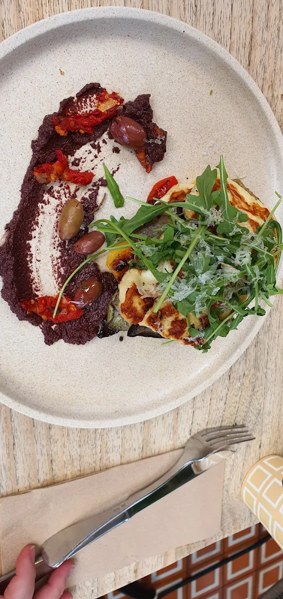 Halloumi Stack, The Brook Eatery - Cherrybrook