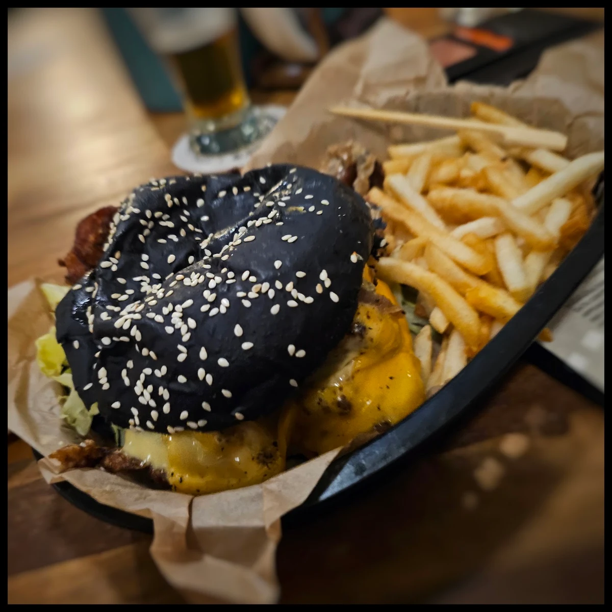 Jack's Smashed Beef Burger, Chuck and Son's Brewing Co.