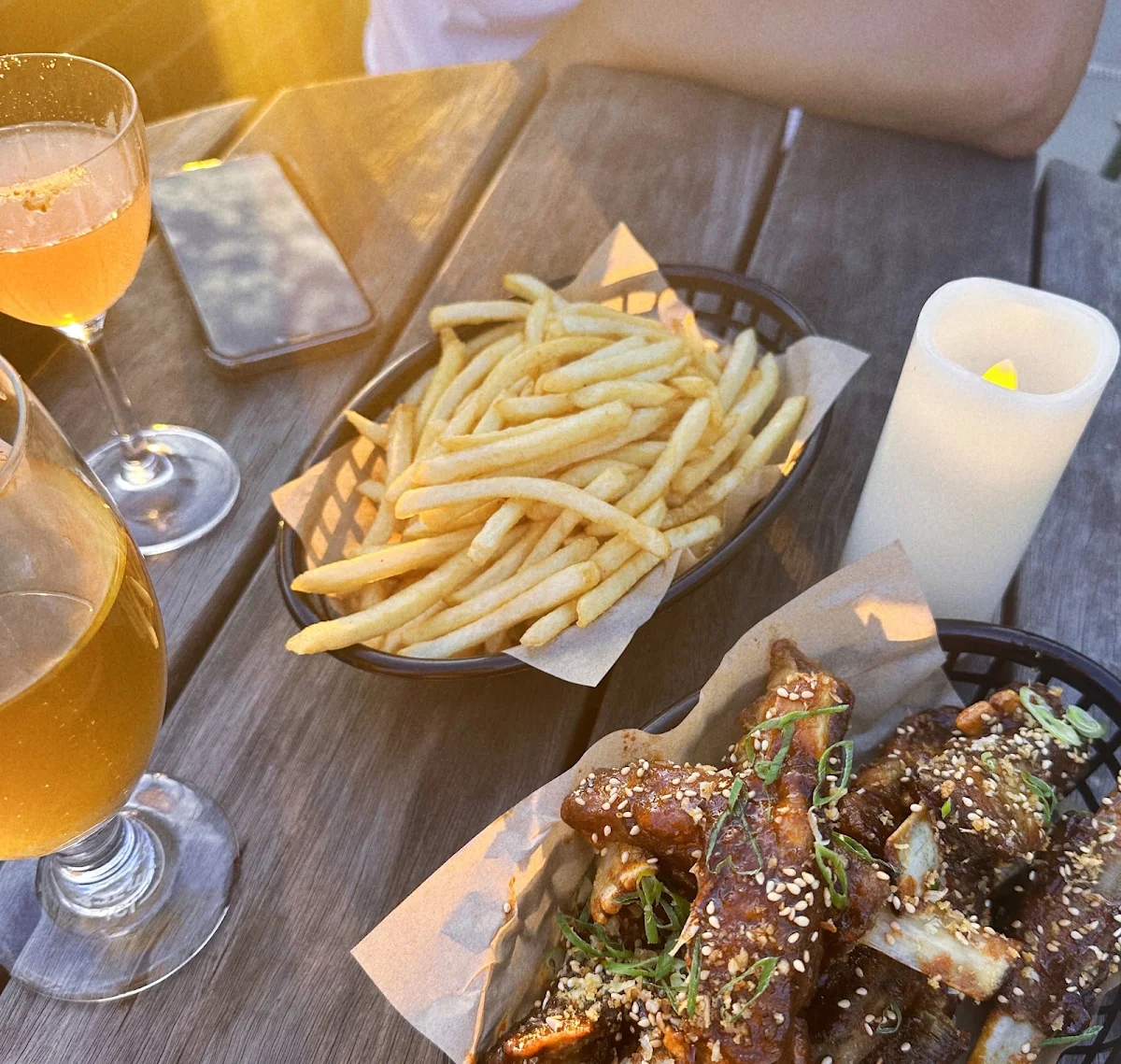 Lamb Ribs, Chuck and Son's Brewing Co.