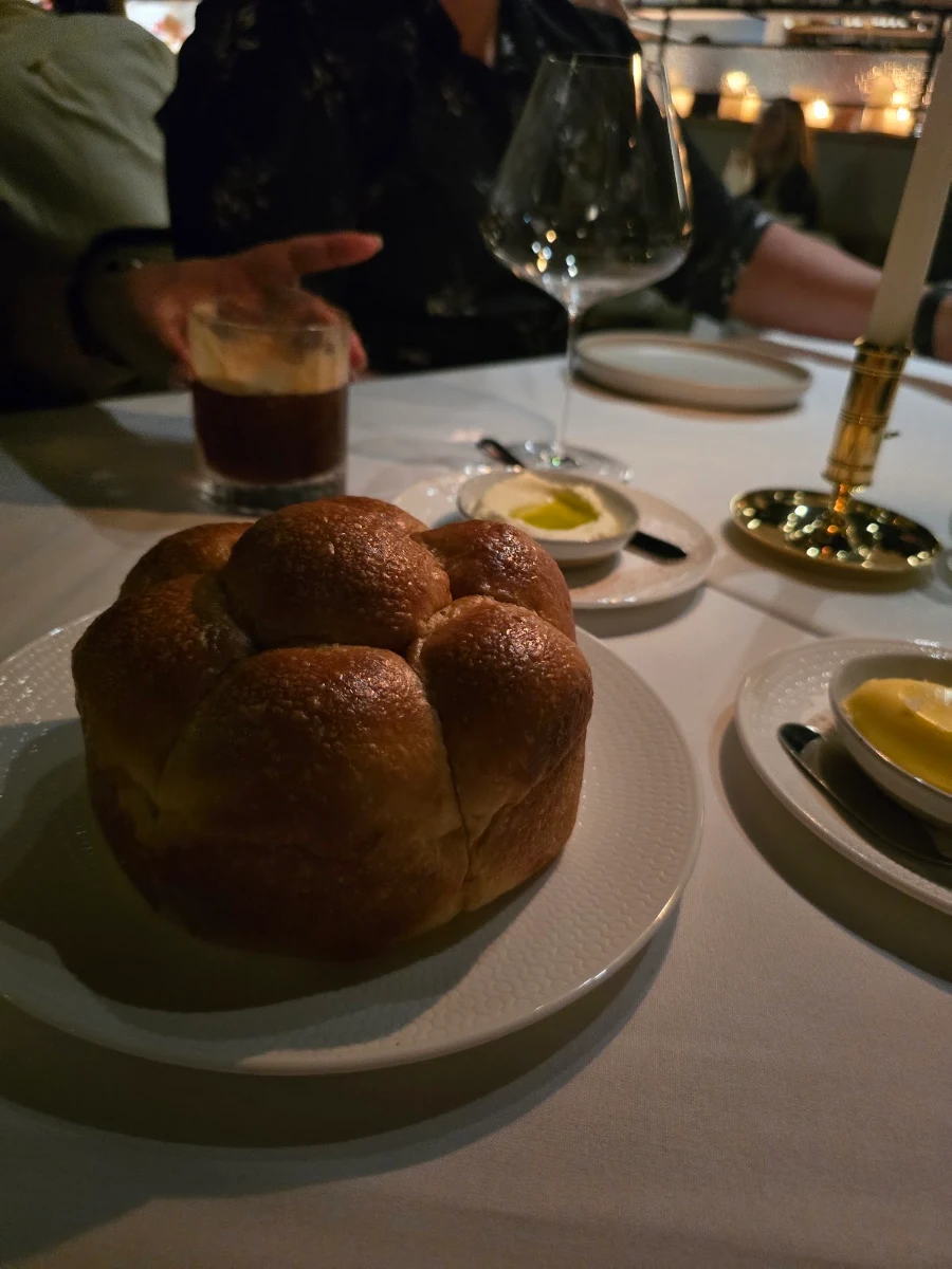 Bread, Evra Restaurant & Bar