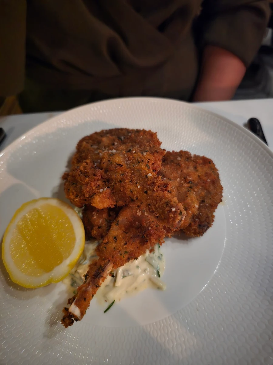 Lamb Cutlets, Evra Restaurant & Bar