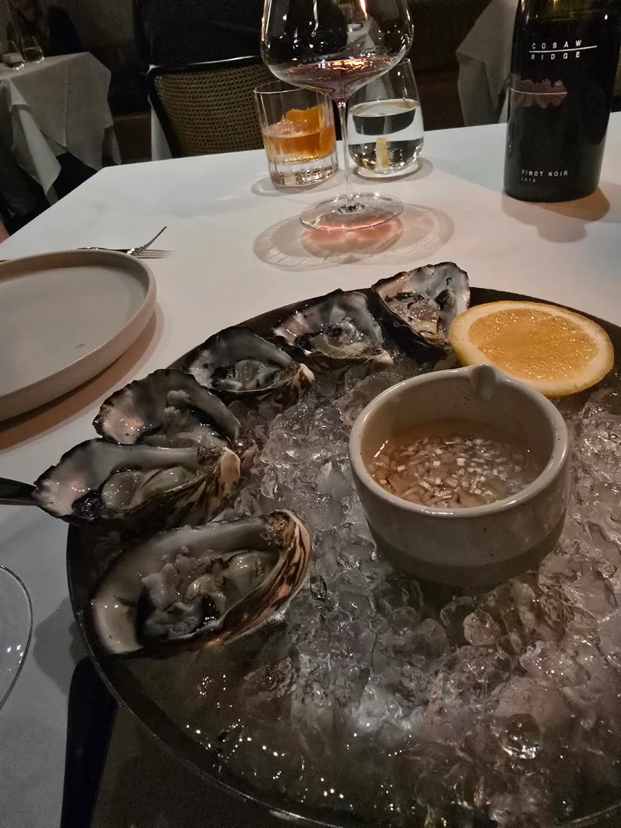 Oysters, Evra Restaurant & Bar
