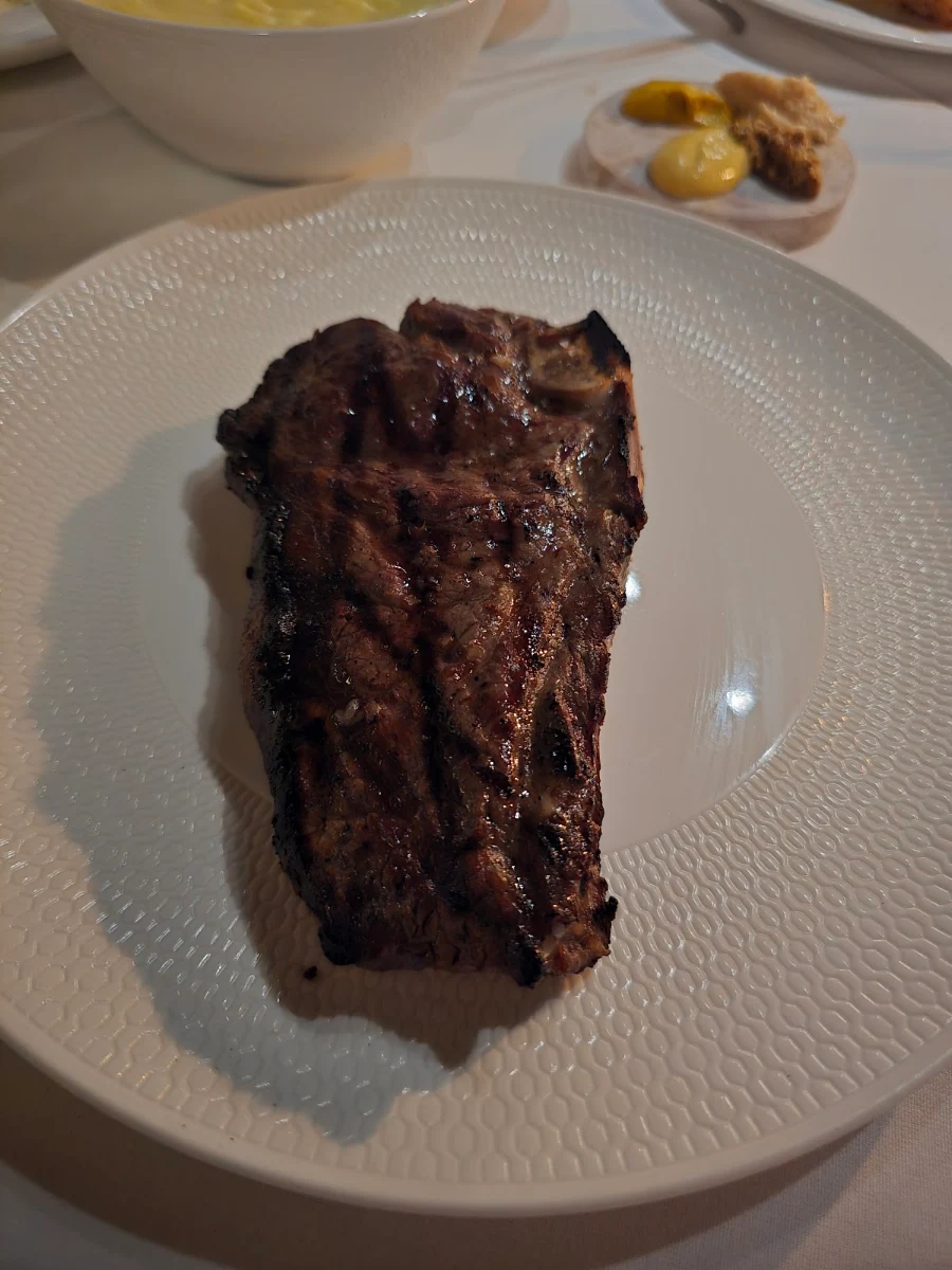 Steak Cooked, Evra Restaurant & Bar