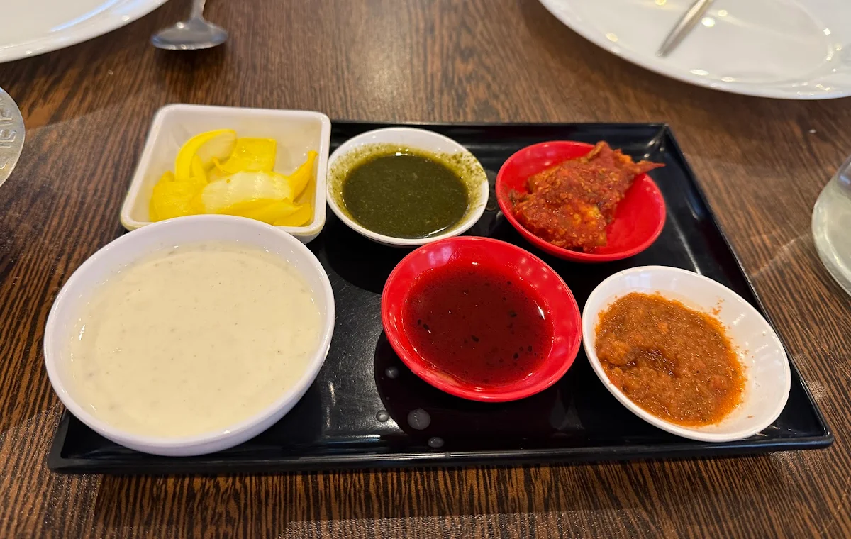 Complementary Sauces, Anshuman Da Dhaba