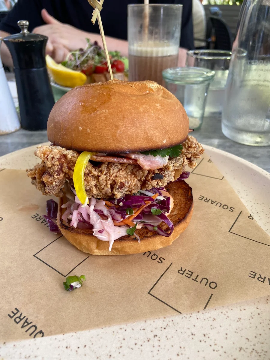 Fried Chicken Burger